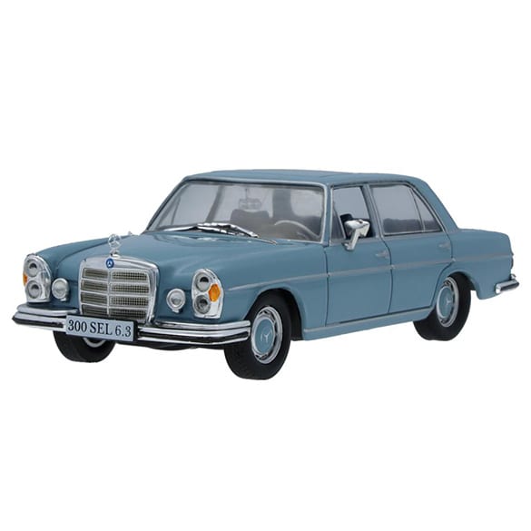 1:43 model car Mercedes-Benz 300 SEL 6.3 W109 horizon blue