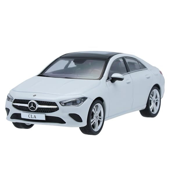 1:43 model car Mercedes-Benz CLA Coupé C118 digital white
