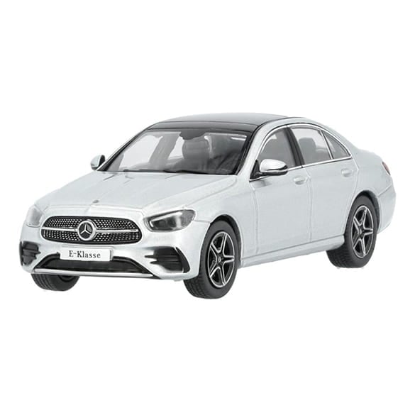 1:43 model car Mercedes-Benz E-Class W213 high-tech silver