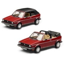 1:43 Model Car genuine Volkswagen Golf 1 Convertible red | 155099300 645