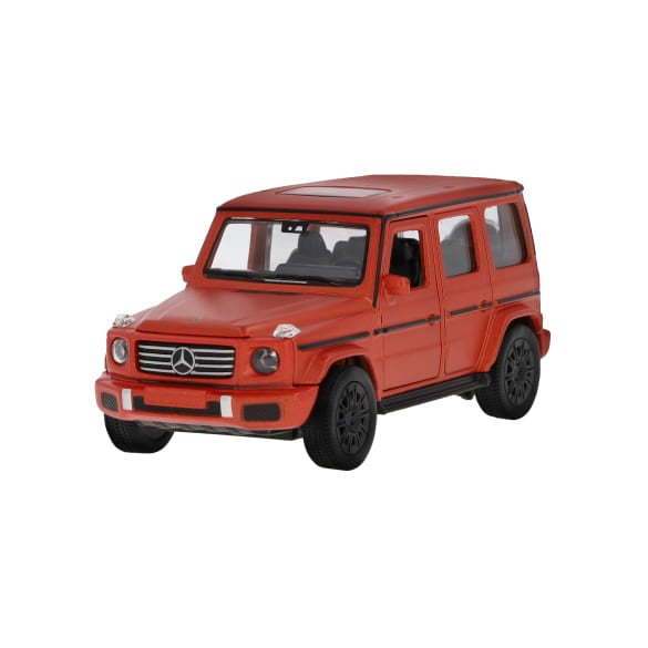 1:43 Pullback model car G-Class W465 orange Genuine Mercedes-Benz