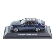 1:43 scale model car E-Class W214 nautical blue Genuine Mercedes-Benz | B66961117