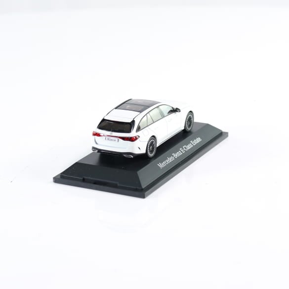 1:43 scale model car E-Class S214 Estate AMG-Line opalite white metallic Genuine Mercedes-Benz | B66961120 1:43 scale model car E-Class S214 Estate AMG-Line opalite white metallic Genuine Mercedes-Benz | B66961120