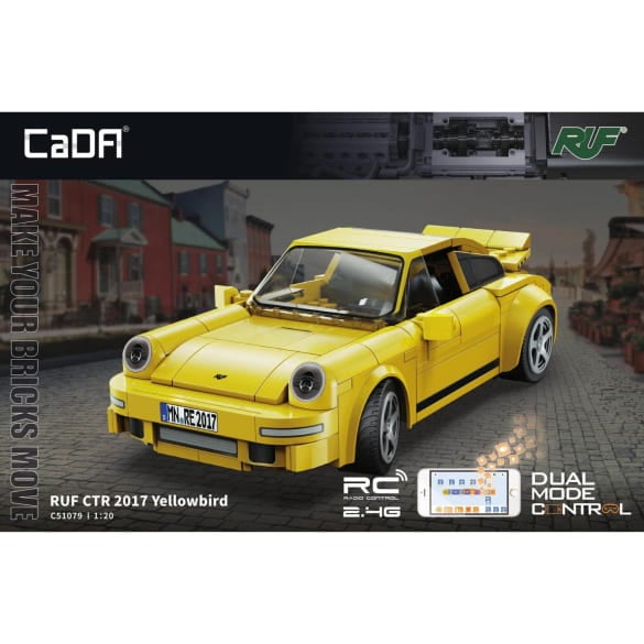 CaDA C51079W RUF Porsche CTR Yellowbird 1:20