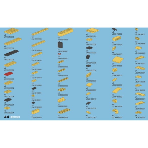 CaDA C51079W RUF CTR Yellowbird 1:20 Porsche 235 pieces | Cada-C51079W