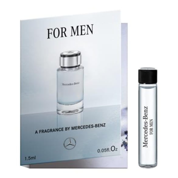 1.5 ml Mercedes Parfum Sample For Men Eau de Toilette Men Genuine Mercedes-Benz Collection