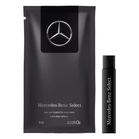 Eau de Toilette Select Sample 1 ml genuine Mercedes-Benz Collection