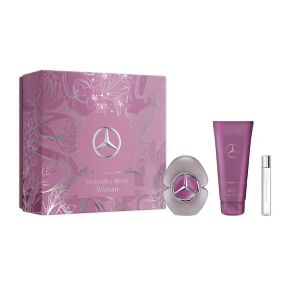 Gift set Woman Eau de Parfum Bodylotion Pen Spray Genuine Mercedes-Benz
