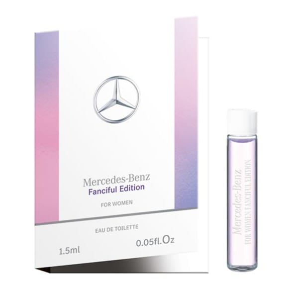 Mercedes-Benz Eau de Toilette Fanciful Edition Women sample 1.5 ml Genuine Mercedes-Benz