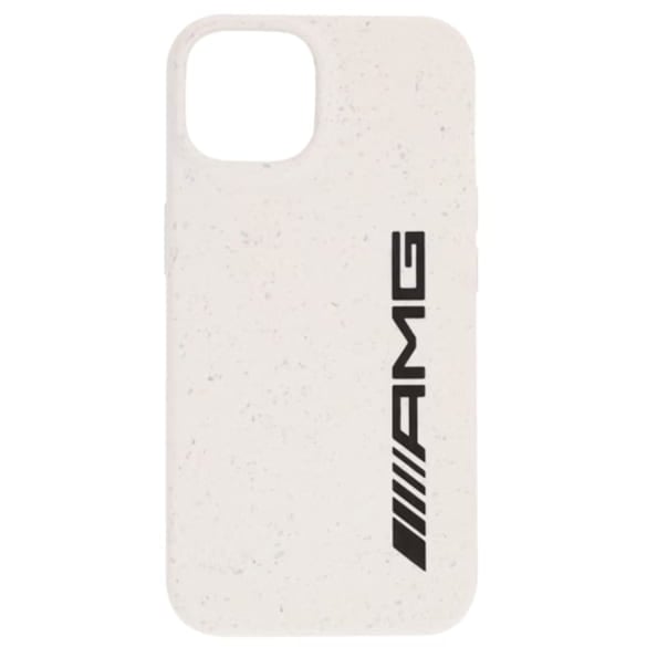 AMG case for iPhone® 14 white polyester Genuine Mercedes-AMG
