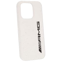 iPhone® 14 Pro AMG smartphone cover white Polyester Genuine Mercedes-AMG | B67960001