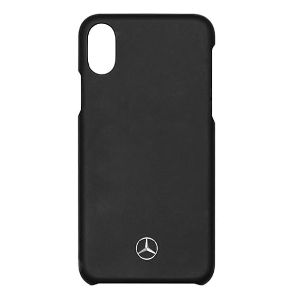 Funda Mercedes Benz Silicon iPhone Xs/X Negro - Mobo