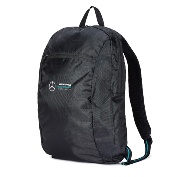 backpack in the benz