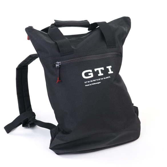 VW GTI Backpack black genuine Volkswagen Collection