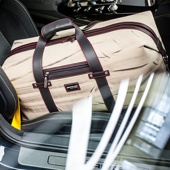 AMG BurnOut Weekender Bag beige Destroy vs. Beauty