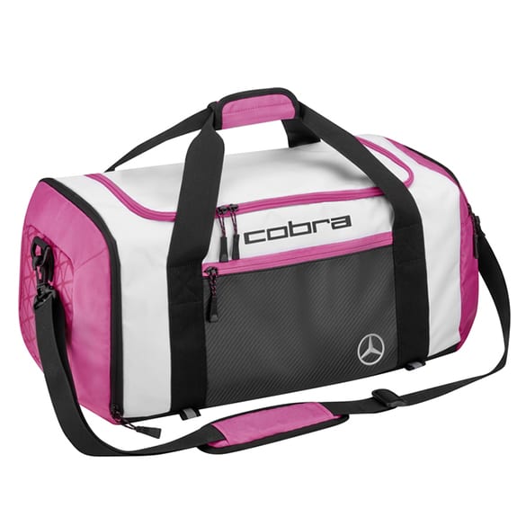 Golf sports bag in white / pink genuine Mercedes-Benz Collection