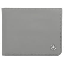 Wallet cowhide silver grey | B66959259