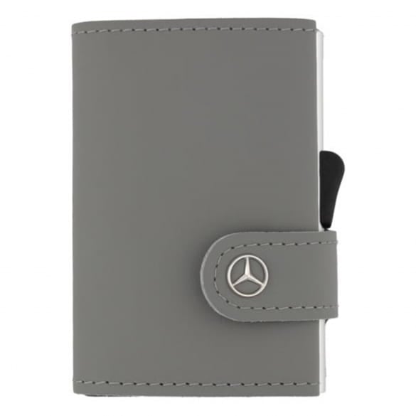 Wallet Cowhide grey Genuine Mercedes-Benz Collection