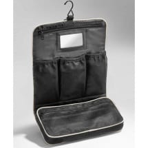 Toiletry bag in black / beige genuine Mercedes-Benz Collection | B67871199