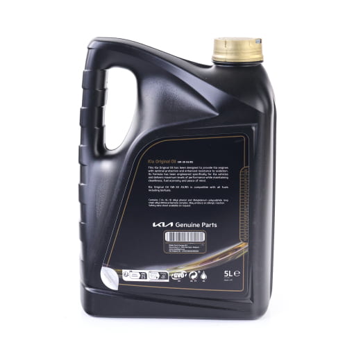Aceite de motor original Kia 5W-30 ACEA A5/B5 bidón de 5 litros | LP0425W30A5B505K