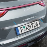 Achterafwerklijst Geborsteld roestvrij staal KIA ProCeed CD Origineel KIA