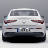 Achterlicht achterzijde links deel-LED CLA C118 Voor-facelift 620 Origineel Mercedes-Benz