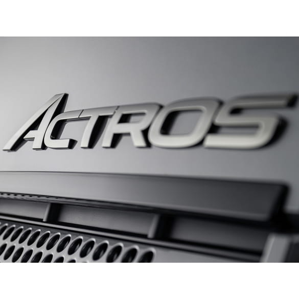 Actros 5 Edition 2-logo zwart-chroom origineel Mercedes-Benz