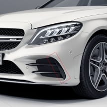 C 43 AMG flaps front bumper C-Class 205 genuine Mercedes-Benz | 205-AMG-Flaps