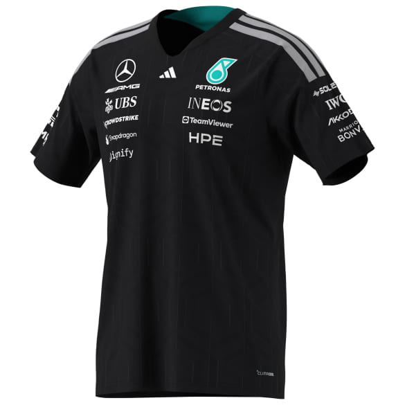 adidas heren rijder T-Shirt zwart Mercedes-AMG PETRONAS F1 2026