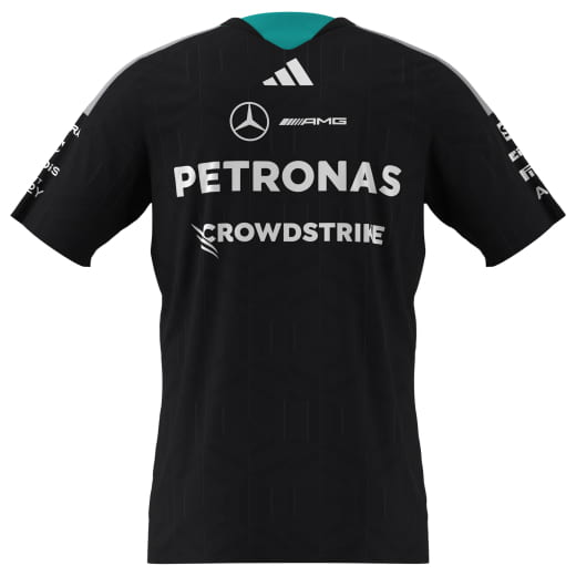 adidas Herren Fahrer T-Shirt schwarz Mercedes-AMG PETRONAS F1 2026 | B67998423-29