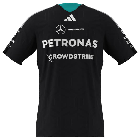 adidas Herren Fahrer T-Shirt schwarz Mercedes-AMG PETRONAS F1 2026 | B67998423-29