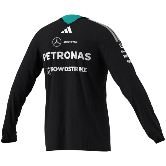 adidas Herren Longsleeve Fahrer Mercedes-AMG PETRONAS F1 2026 schwarz | B67998437-42