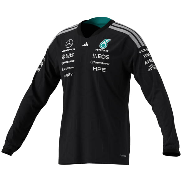 adidas Herren Longsleeve Fahrer Mercedes-AMG PETRONAS F1 2026 schwarz