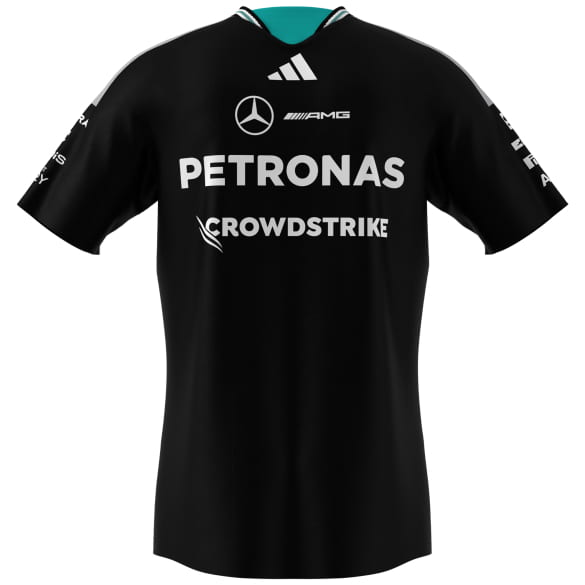 adidas Men's Authentic Mercedes-AMG PETRONAS F1 2026 T-Shirt | B67998409-15
