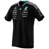 adidas Men's Authentic Mercedes-AMG PETRONAS F1 2026 T-Shirt Black