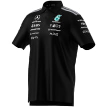 adidas Herren Team Poloshirt schwarz Mercedes-AMG PETRONAS F1 2026 | B67998455-60