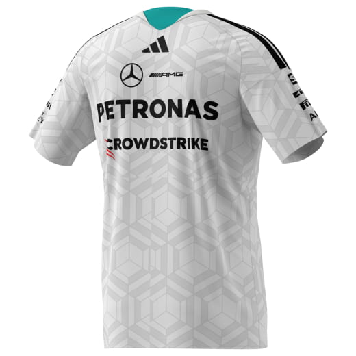 T-shirt homme pilote adidas blanc Mercedes-AMG PETRONAS F1 2026 | B67998430-36