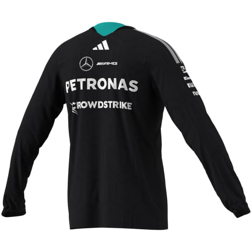 adidas maglia a maniche lunghe uomo pilota Mercedes-AMG PETRONAS F1 2026 nero | B67998437-42