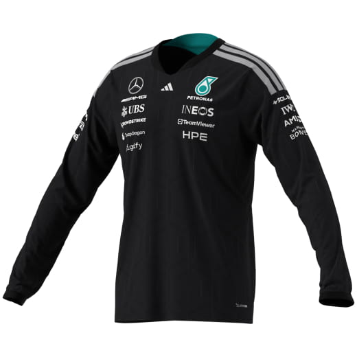 adidas maglia a maniche lunghe uomo pilota Mercedes-AMG PETRONAS F1 2026 nero | B67998437-42