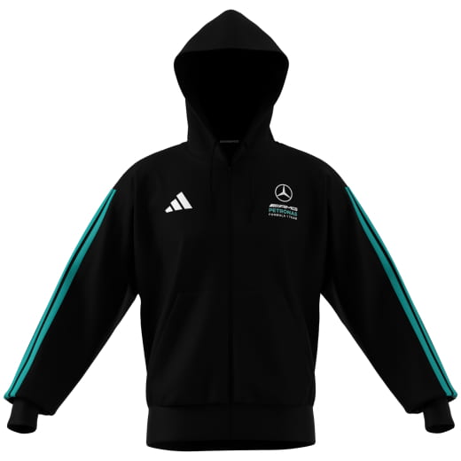 adidas men’s sweat jacket Mercedes-AMG PETRONAS F1 black | B67998504-10
