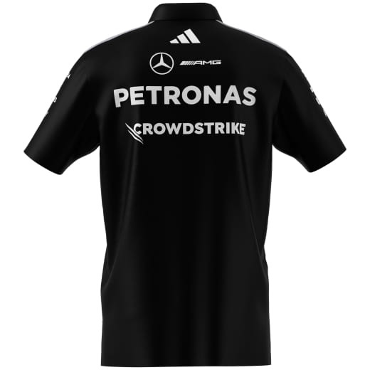adidas Men's Team Polo Shirt black Mercedes-AMG PETRONAS F1  | B67998455-60