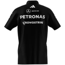 adidas Men's Team Polo Shirt black Mercedes-AMG PETRONAS F1  | B67998455-60