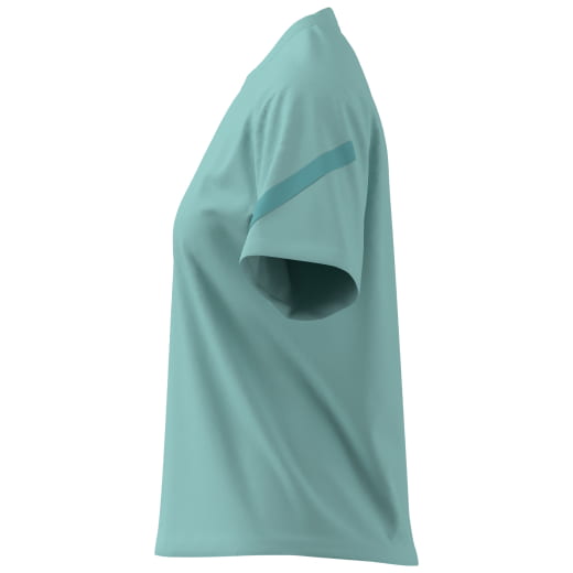 Camiseta adidas Mercedes-Benz mujer aqua original | B67960190-94