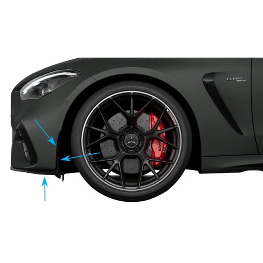 Aero Flaps Frontspoiler CLE 53 Original Mercedes-AMG | 236-36P-Flaps-Flics