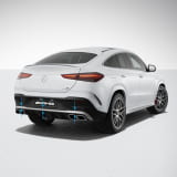 Afwerklijst diffuser chroom GLE C167 Coupé Facelift 63 AMG Origineel Mercedes-AMG