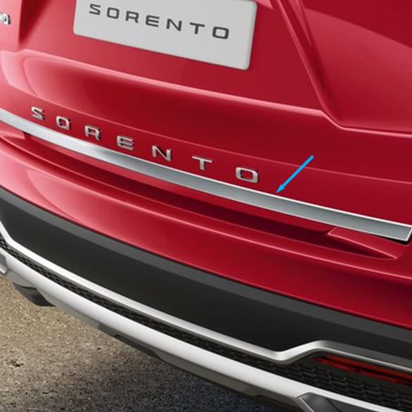 Afwerklijst kofferbak achterklep KIA Sorento MQ4 satijnchroom Origineel KIA