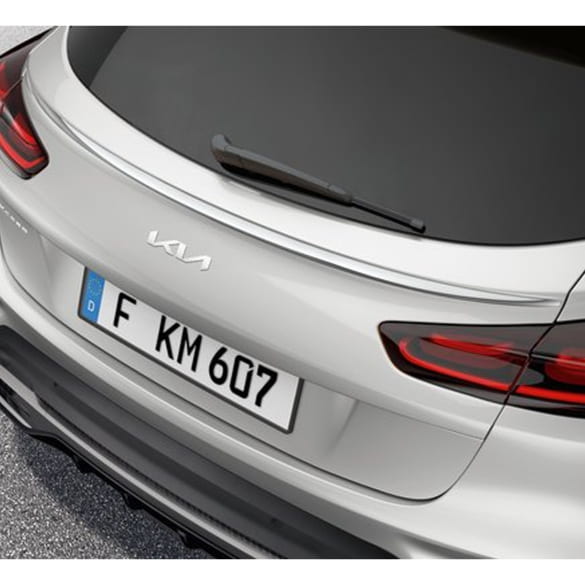 Afwerklijst kofferbak achterklep zilver chroom KIA XCeed CD origineel KIA