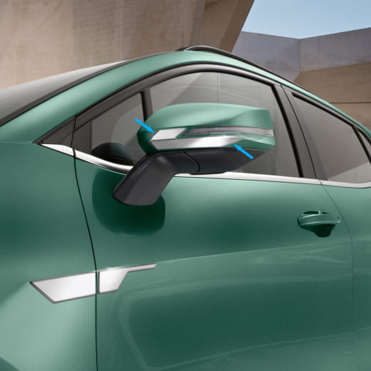 Set afwerklijsten spiegelkap chroomlook KIA Sportage origine | R2431ADE00CL