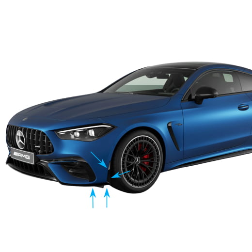 Ailettes de spoiler avant CLE 53 d’origine Mercedes-AMG | 236-36P-Flaps-Flics