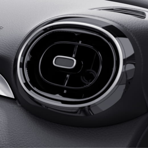 Air vents black CLE Coupe C236 Genuine Mercedes-Benz | Luftduesen-schwarz-C236